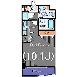 間取図画像 ワンルーム