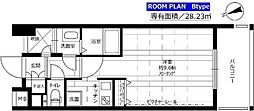 ステージファースト中野駅前 ワンルームの間取図画像