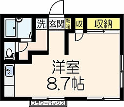 間取図画像 ワンルーム