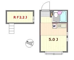 アーバンプレイス和泉A ワンルームの間取図画像