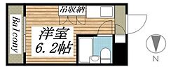 メゾン・ド・アベイユ ワンルームの間取図画像