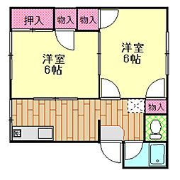 カトル緑ヶ丘 2階/A