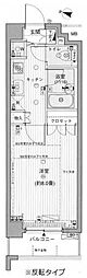 ラグジュアリーアパートメント西新宿 1Kの間取図画像
