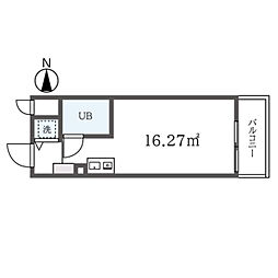 間取図画像 ワンルーム