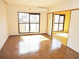 JR横浜線 橋本駅 徒歩12分の賃貸マンション 4階2SLDKのリビング/ダイニング