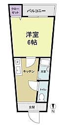 ラフォーレ梅北 3階/-