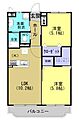 サニーコート風花3階5.5万円