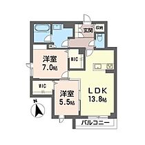 シャーメゾンアリビオ 00303 ｜ 茨城県守谷市本町728-3（賃貸マンション2LDK・3階・66.35㎡） その2