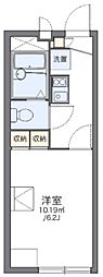 レオパレススカイ・タウン 1Kの間取図画像
