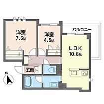 シャンデ　モンターニュ 00205 ｜ 千葉県市川市国府台６丁目2-15（賃貸マンション2LDK・2階・53.69㎡） その2