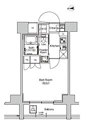 プラウドフラット外神田 1Kの間取図画像
