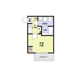 The Eternal House Matsudo 1Kの間取図画像