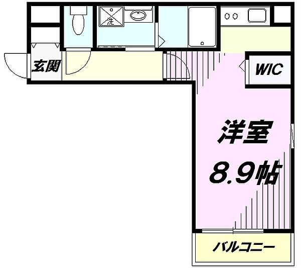 東京都八王子市千人町３丁目(賃貸マンション1K・2階・30.20㎡)の写真 その2