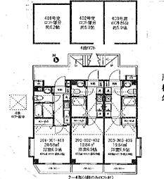 モン・シャトー王子本町 1Kの間取図画像