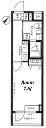 ステージグランデ新桜台 1Kの間取図画像