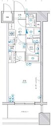 グリフィン横浜・西口壱番館 1Kの間取図画像