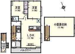 サンライズ百草園C棟 2階
