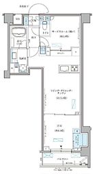 パークアクシス文京本郷 1SLDKの間取図画像