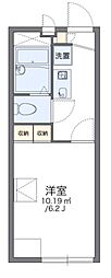 レオパレス藤 1Kの間取図画像