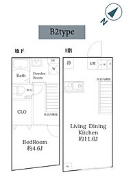 MAISONDEM 1LDKの間取図画像