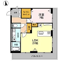 サンヴィレッジ中河原 3階
