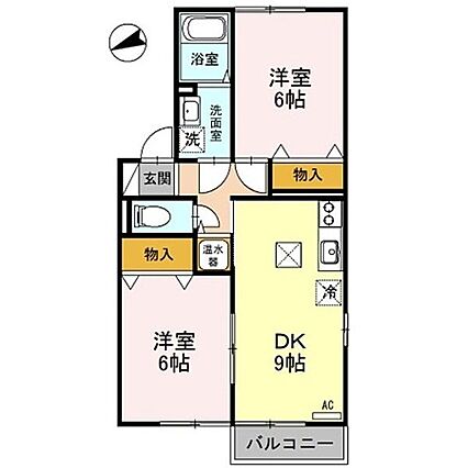 条南スクエア E_間取り_0