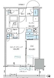 江東区大島4丁目マンション 1LDKの間取図画像