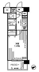 プルミエール梶ヶ谷 1Kの間取図画像