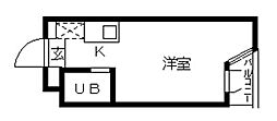 TOP錦糸町1 ワンルームの間取図画像