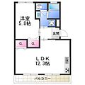 パークハイツ長居4階8.3万円