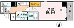 GrandiinoWaseda 1Kの間取図画像