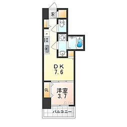 クローバー・レジデンスNakamozu 4階