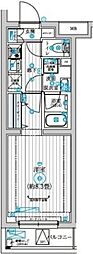 調布市上石原1丁目マンション 1Kの間取図画像
