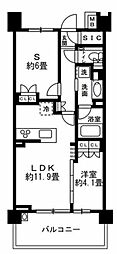プロミライズ青葉台C棟 1SLDKの間取図画像