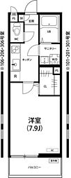 リブリ・ハナミズキ大船 1Kの間取図画像