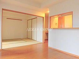 レジディア文京音羽 704 7階2LDKのリビング/ダイニング