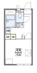 レオパレスメゾンリベルテ 1Kの間取図画像