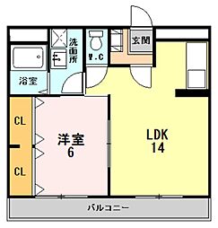 ドリームガーデン大坂 1階