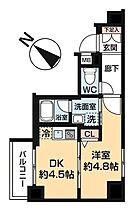 東京都町田市原町田４丁目16-12（賃貸マンション1DK・6階・25.52㎡） その2