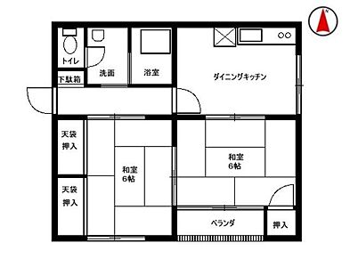 間取り：間取図