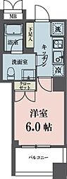 メゾンビスタ渋谷宇田川 1Kの間取図画像