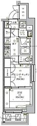 セジョリ南麻布 1DKの間取図画像