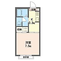 ルネックス 00101 ｜ 茨城県古河市松並２丁目1-2（賃貸アパート1K・1階・24.07㎡） その2