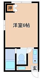 ガーデンコート豊田 1Kの間取図画像
