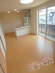 JR阪和線 上野芝駅 徒歩4分の賃貸アパート 2階3LDKのリビング/ダイニング