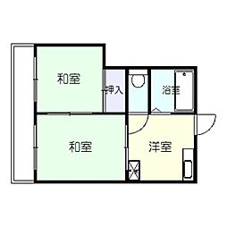 メゾン緑ヶ丘 3階/-