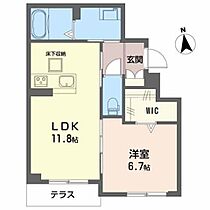 レジデンス蔵四季 0103 ｜ 滋賀県東近江市八日市上之町325（賃貸マンション1LDK・1階・45.83㎡） その2