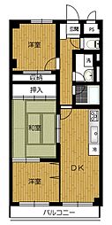 正盛堂ビル 3DKの間取図画像