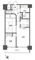 グリーンフィールド大山 2LDKの間取図画像