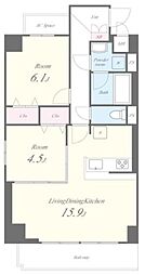 Lier a lavenir 2LDKの間取図画像